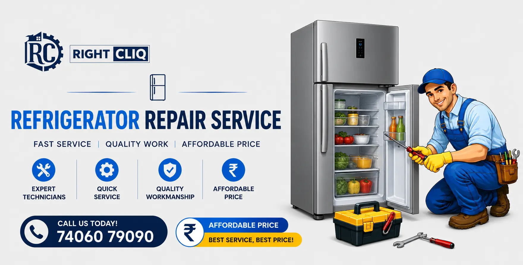 Refrigerator repair services