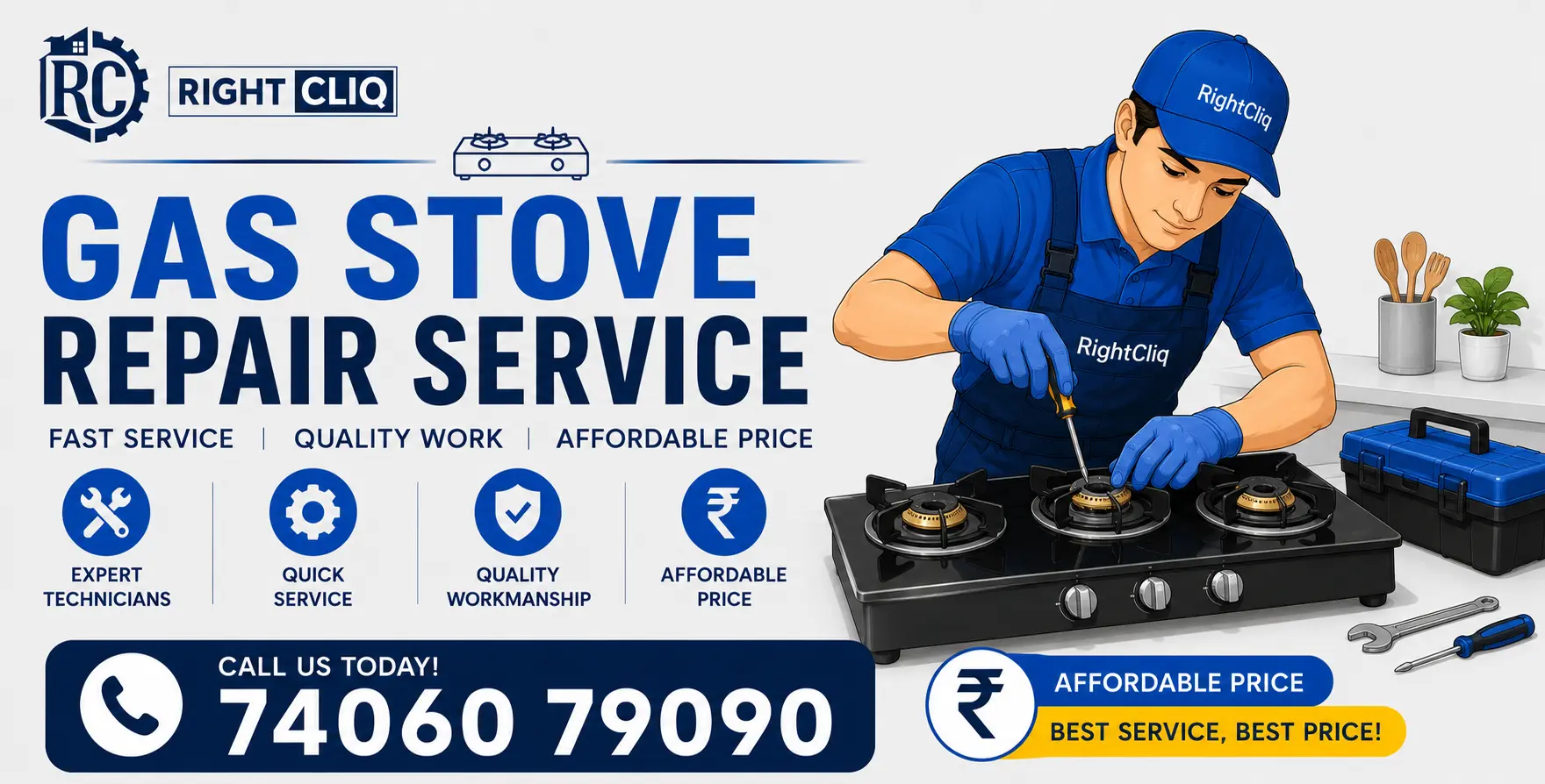 Gas stove repair services